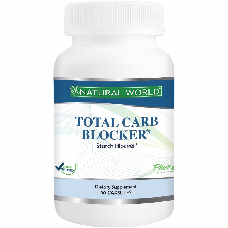 Total Carb Blocker® 90 Capsules - Natural World Vitamins